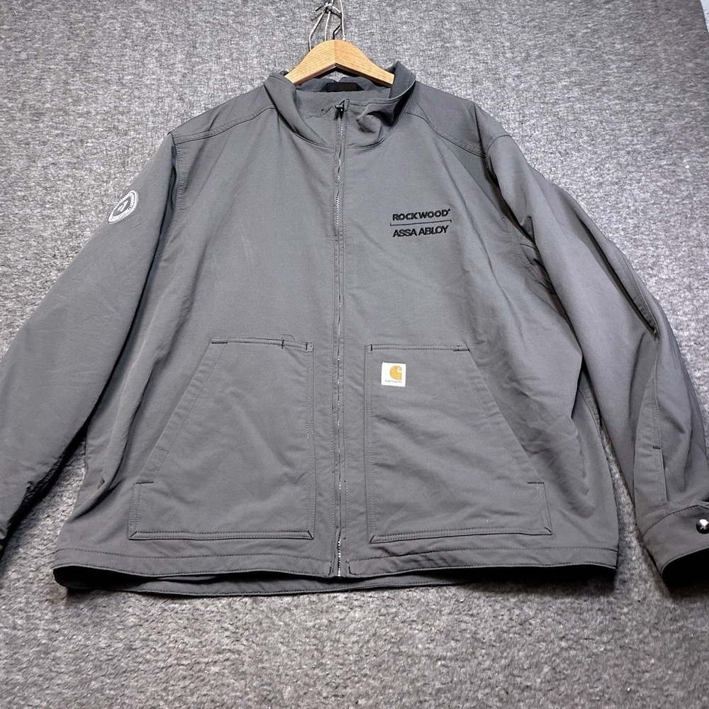 Carhartt Soft Shell Jacket Mens 2XL Super Dux Relaxed Fit Lightweight 0J5534-M